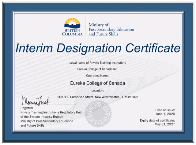 Eureka College Certification PTIB